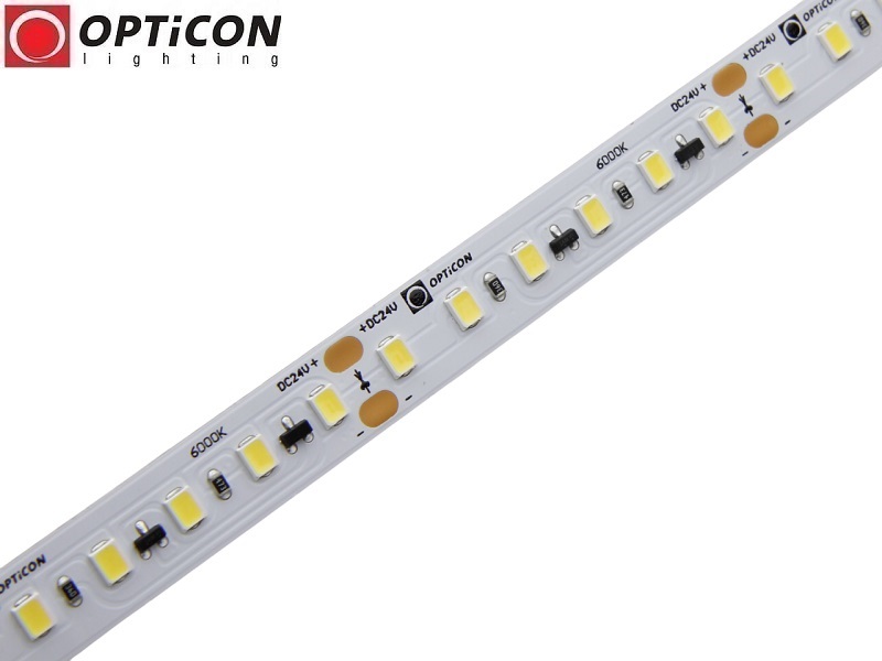 Taśma LED 24V DC Biały Zimny 6000K 600 SMD 2835 10mm IP20 8,5W /m Ultra Long OPTICON PREMIUM Taśma LED 24V DC Biały Zimny 6000K 600 SMD 2835 10mm IP20 8,5W /m Ultra Long OPTICON PREMIUM