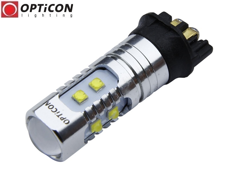 Żarówka Led PW24W 12V DC 10x CREE Biały Zimny 6000K OPTICON PREMIUM