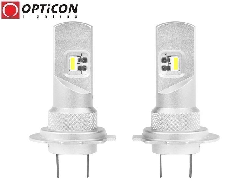 Żarówki Reflektorowe LED H7 H18 15W 6000K 12V 24V DC OPTICON PREMIUM - zestaw 2 sztuki Żarówki Reflektorowe LED H7 H18 15W 6000K 12V 24V DC OPTICON PREMIUM - zestaw 2 sztuki
