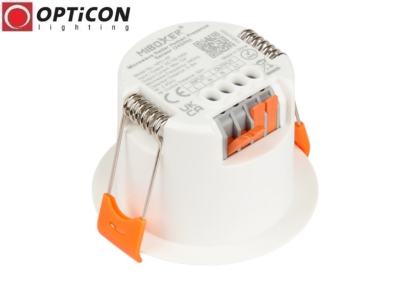 Czujnik Ruchu Miboxer HPS1-RF 230V AC Radiowy 2,4G Czujnik Ruchu Miboxer HPS1-RF 230V AC Radiowy 2,4G