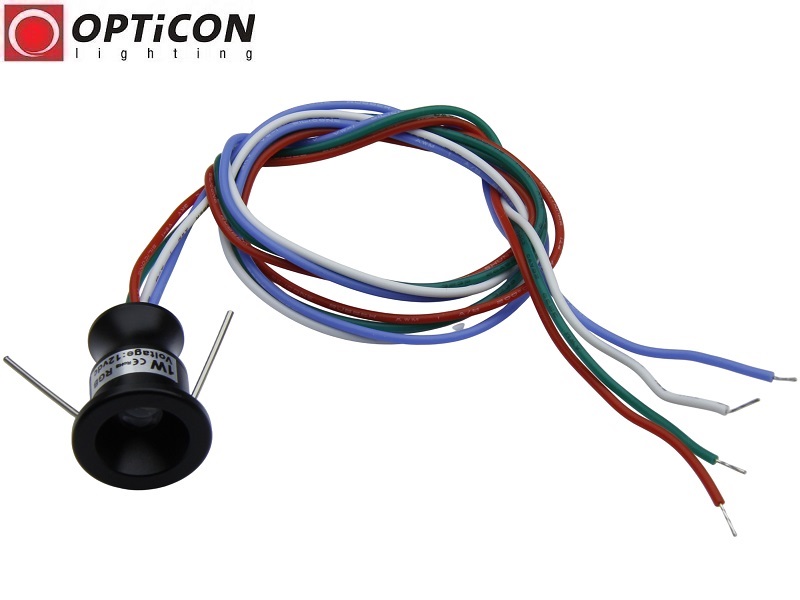 Moduł LED 1W 12V DC 60st IP65 Wielokolorowy RGB OPTICON OPTICON Moduł LED 1W 12V DC 60st IP65 Wielokolorowy RGB OPTICON OPTICON