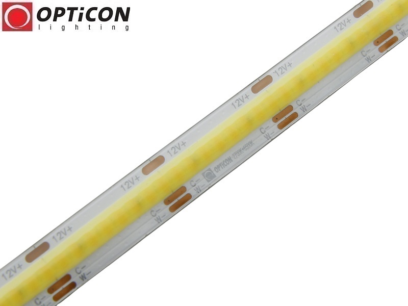 Taśma LED 24V COB 3040 SMD 10mm IP20 14W Multiwhite CCT 2700K 6500K OPTICON PREMIUM
