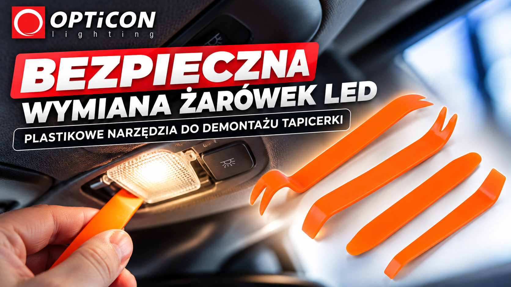 Czym bezpiecznie wymieniać żarówki w oświetleniu kabiny samochodu? Czym bezpiecznie wymieniać żarówki w oświetleniu kabiny samochodu?